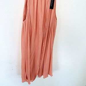 A Flowy Coral Tank Top